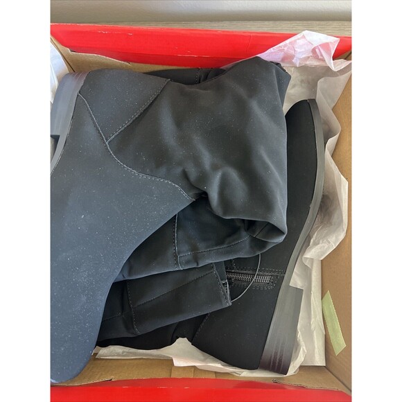 STYLE & COMPANY Womens Black Side Kelimae Round Riding Boot 7M WC - Picture 4 of 6